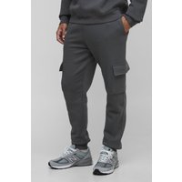 Tall Basic Skinny Cargo-Jogginghose - Grau - 2XL, Grau von boohooman