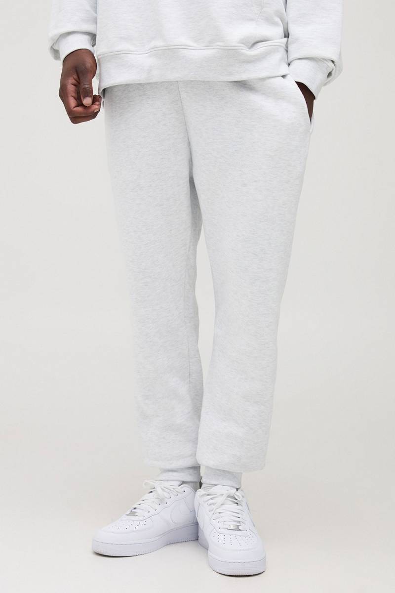 Tall Basic Slim-Fit Jogginghose - Grau - L, Grau von boohooman