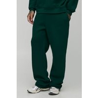 Tall Basic Jogginghose mit geradem Bein - Grün - M, Grün von boohooman