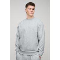 Tall Basic Sweatshirt - Grau - M, Grau von boohooman