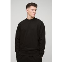 Tall Basic Sweatshirt - Schwarz - 2XL, Schwarz von boohooman