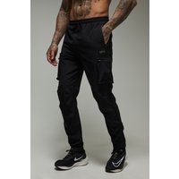 Tall Man Active Cargo-Jogginghose - Schwarz - XS, Schwarz Tall Man Active Cargo-Jogginghose - Schwarz - XS, Schwarz von boohooman