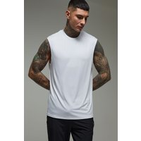 Tall Man Active Lightweight Essentials Gym vesttop - Weiß - XS, Weiß Tall Man Active Lightweight Essentials Gym vesttop - Weiß - XS, Weiß von boohooman