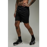 Tall Man Active Stretch Shorts mit Reißverschluss-Taschen - Schwarz - XS, Schwarz von boohooman