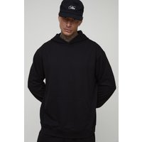 Tall Oversize Basic Hoodie - Schwarz - M, Schwarz von boohooman