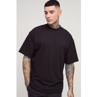 Tall Oversize Basic T-Shirt - Schwarz - 2XL, Schwarz Tall Oversize Basic T-Shirt - Schwarz - 2XL, Schwarz von boohooman