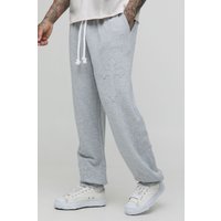 Tall Oversize Jogginghose mit Kreuz-Applikation - Grau - XXL, Grau von boohooman