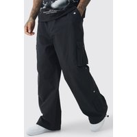 Tall Ripstop Cargohose mit elastischem Bund von boohooman