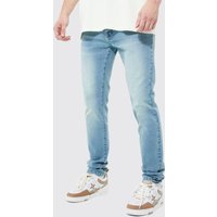 Tall Skinny Stretch Jeans - Blau - 38, Blau Tall Skinny Stretch Jeans - Blau - 38, Blau von boohooman