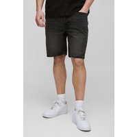 Tall Slim Jeansshorts von boohooman