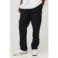 Tall schmale Chino-Hose - Schwarz - 32, Schwarz von boohooman