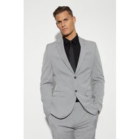 Tall einreihige Skinny Anzugjacke - Grau - 40, Grau Tall einreihige Skinny Anzugjacke - Grau - 40, Grau von boohooman