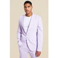 Tall einreihige Slim-Fit Anzugjacke Tall einreihige Slim-Fit Anzugjacke von boohooman