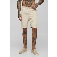 Tall karierte Seersucker Badehose - Grau - XL, Grau Tall karierte Seersucker Badehose - Grau - XL, Grau von boohooman