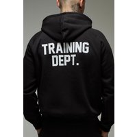 Tall kastiger Oversize Man Active Hoodie - Schwarz - XS, Schwarz Tall kastiger Oversize Man Active Hoodie - Schwarz - XS, Schwarz von boohooman