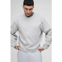 Tall kastiges Oversize Sweatshirt mit Naht-Detail Tall kastiges Oversize Sweatshirt mit Naht-Detail von boohooman