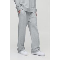 Tall lockere Basic Jogginghose - Grau - L, Grau von boohooman