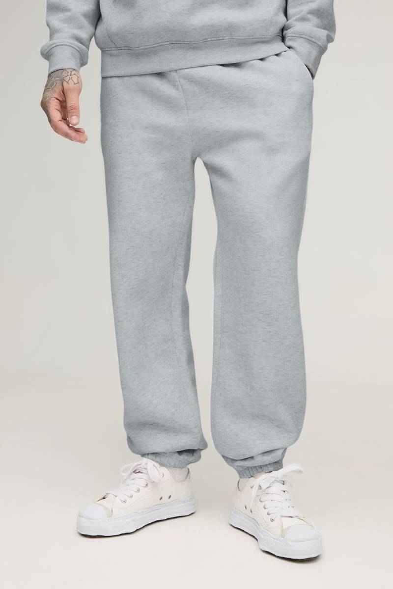 Tall lockere Basic Jogginghose - Grau - S, Grau von boohooman