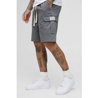 Tall lockere Cargo-Shorts von boohooman