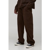 Tall lockere Cord-Hose - Braun - 38, Braun Tall lockere Cord-Hose - Braun - 38, Braun von boohooman