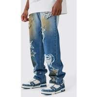 Tall lockere Jeans mit Applikation von boohooman