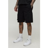 Tall lockere Shorts mit Bungee-Bund von boohooman
