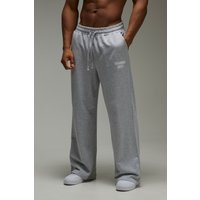 Training Dept Jogginghose mit weitem Bein - Grau - XS, Grau von boohooman