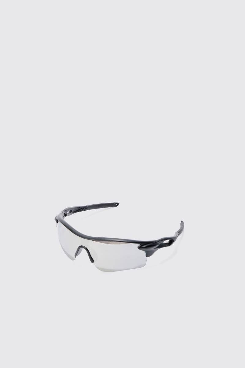 Verspiegelte Man Active Sonnenbrille von boohooman