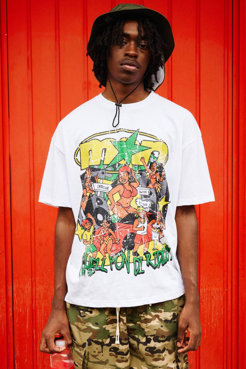 Weißes Oversize Man T-Shirt - XS, Weiß von boohooman