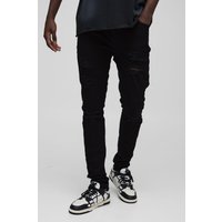Zerrissene Skinny Jeans von boohooman