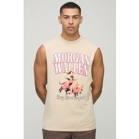 vesttop mit lizenziertem Morgenmantel von boohooman