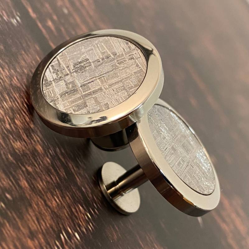 Meteorit Und Titan Manschettenknöpfe von boonerings