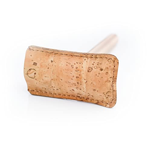 boopan® Rasierhobel Schutz handgefertigt aus Kork | Rasierer Klingenschutz Made in Germany, nachhaltig und vegan | Klingenschutz Rasierhobel passend für alle gängigen Rasierhobel (Natur) von boopan MAKES THE WORLD BETTER