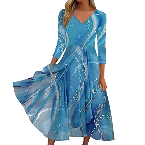 Sommerkleid Damen, Damen Abendkleider Elegant Hochzeit Festliche Kleider Damen Brautmutter Moderne Spitzenkleid Cocktailkleider Festlich Brautmutterkleider Brautkleid Festkleider von boseucn