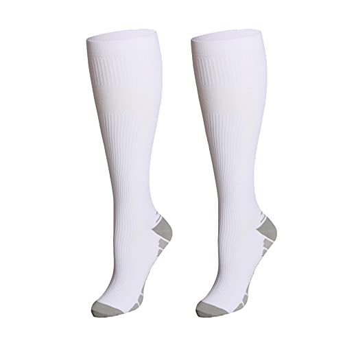boseucn Kompressionsstrümpfe Sport Damen Herren für Laufen Reisen Radsport Flug Joggen Radfahren Compression Socks Kniestrümpfe Kompression Kompressionssocken Stützstrümpfe Atmungsaktiv Laufsocken von boseucn