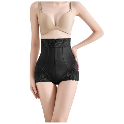 Miederhose Damen Bauchweg Unterhose Nahtlose Butt Lifter Miederslips Shaping Kurze Leggings Bauchkontrolle Höschen Figurformende Unterwäsche Hohe Taille Shapewear Stark Formende Body Shaper von boseucn