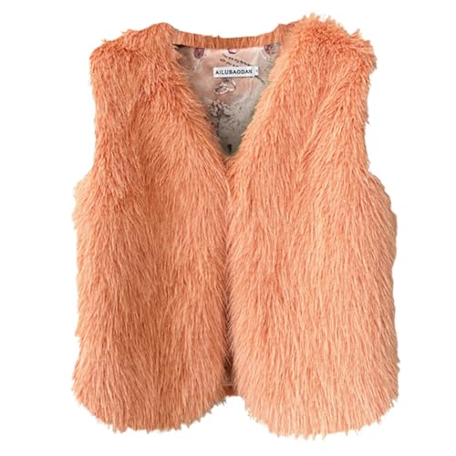 boseucn Teddy Weste Damen Ärmellos Teddyfleece Jacke Fleece Winterweste Kurz Teddyjacke Einfarbig Damenwesten Plüsch Westen Teddy Fleece Weste Damen Winter Warme Fleeceweste Warm Ärmellos Westen von boseucn