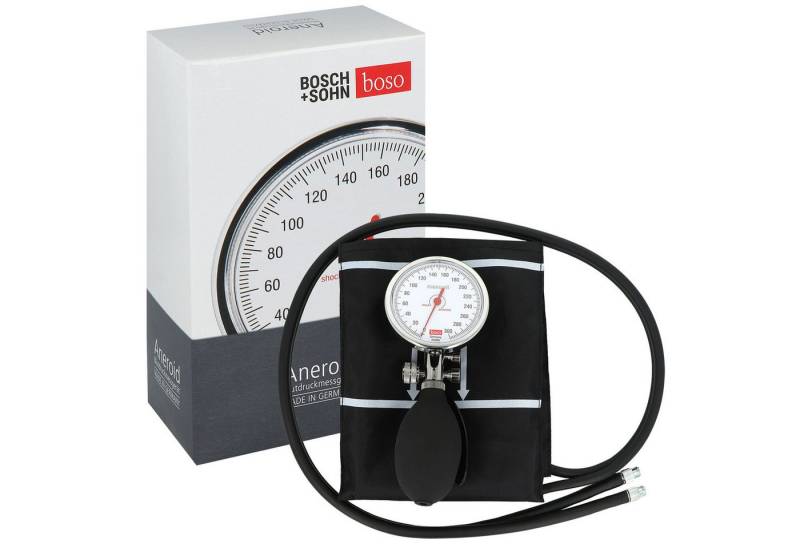 boso Oberarm-Blutdruckmessgerät Boso-Manuell, Blutducküberwachung, Präzise Blutdruckmessung, Langlebig, Komfortable Handhabung von boso