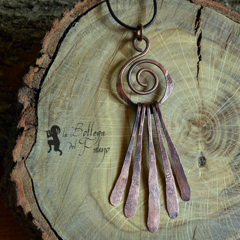 Kupfer Anhänger Kupfer Anhänger von bottegadelfauno