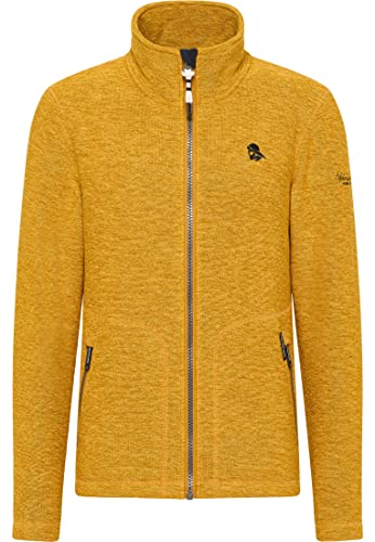 boundry Herren Strickfleecejacke 36323521-BO02, Senf Melange, L von boundry