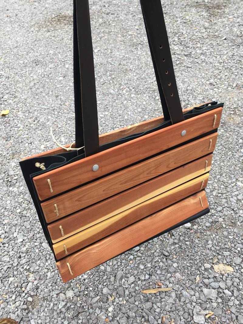 Handtasche Aus Zedernholz Handtasche Aus Zedernholz von bowoodstudio