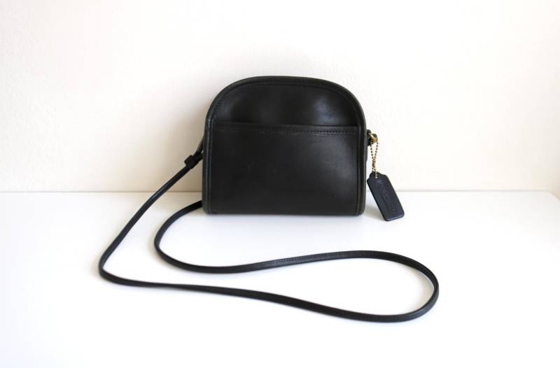 Coach Abbie Zip Tasche | Schwarzes Leder Coach Abbie Zip Tasche | Schwarzes Leder von boxofhollyhocks