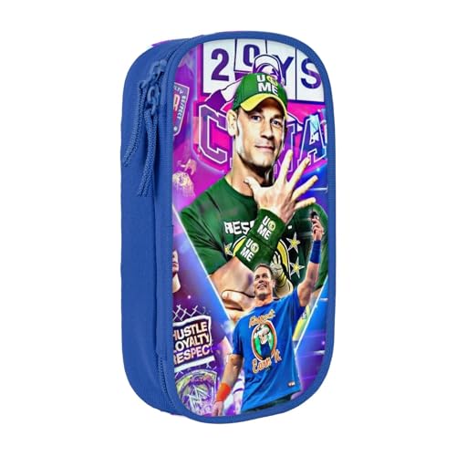 John Cena Federmäppchen mit großem Fassungsvermögen, Federmäppchen mit Reißverschluss, Schulbedarf, Federmäppchen für Mädchen, Jungen, Büro John Cena Federmäppchen mit großem Fassungsvermögen, Federmäppchen mit Reißverschluss, Schulbedarf, Federmäppchen für Mädchen, Jungen, Büro von bqabhu