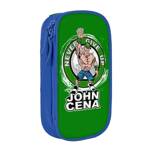 John Cena Federmäppchen mit großem Fassungsvermögen, Federmäppchen mit Reißverschluss, Schulbedarf, Federmäppchen für Mädchen, Jungen, Büro von bqabhu