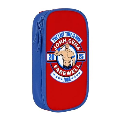 John Cena Federmäppchen mit großem Fassungsvermögen, Federmäppchen mit Reißverschluss, Schulbedarf, Federmäppchen für Mädchen, Jungen, Büro John Cena Federmäppchen mit großem Fassungsvermögen, Federmäppchen mit Reißverschluss, Schulbedarf, Federmäppchen für Mädchen, Jungen, Büro von bqabhu