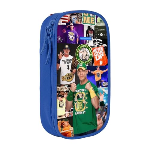 John Cena Federmäppchen mit großem Fassungsvermögen, Federmäppchen mit Reißverschluss, Schulbedarf, Federmäppchen für Mädchen, Jungen, Büro John Cena Federmäppchen mit großem Fassungsvermögen, Federmäppchen mit Reißverschluss, Schulbedarf, Federmäppchen für Mädchen, Jungen, Büro von bqabhu