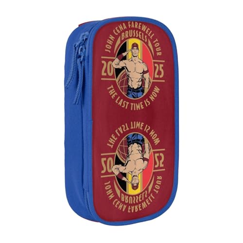 John Cena Federmäppchen mit großem Fassungsvermögen, Federmäppchen mit Reißverschluss, Schulbedarf, Federmäppchen für Mädchen, Jungen, Büro John Cena Federmäppchen mit großem Fassungsvermögen, Federmäppchen mit Reißverschluss, Schulbedarf, Federmäppchen für Mädchen, Jungen, Büro von bqabhu