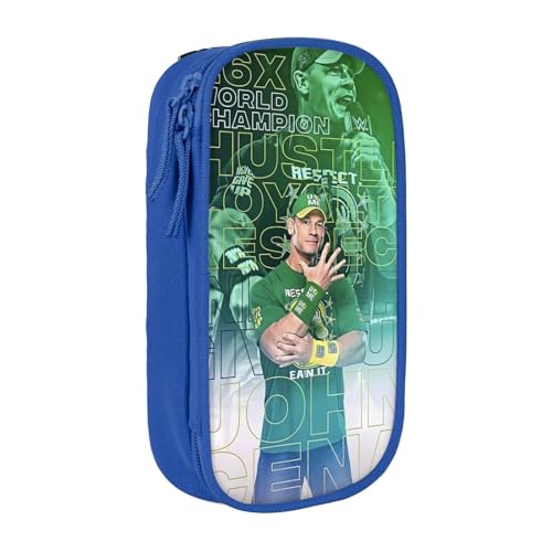 John Cena Federmäppchen mit großem Fassungsvermögen, Federmäppchen mit Reißverschluss, Schulbedarf, Federmäppchen für Mädchen, Jungen, Büro John Cena Federmäppchen mit großem Fassungsvermögen, Federmäppchen mit Reißverschluss, Schulbedarf, Federmäppchen für Mädchen, Jungen, Büro von bqabhu