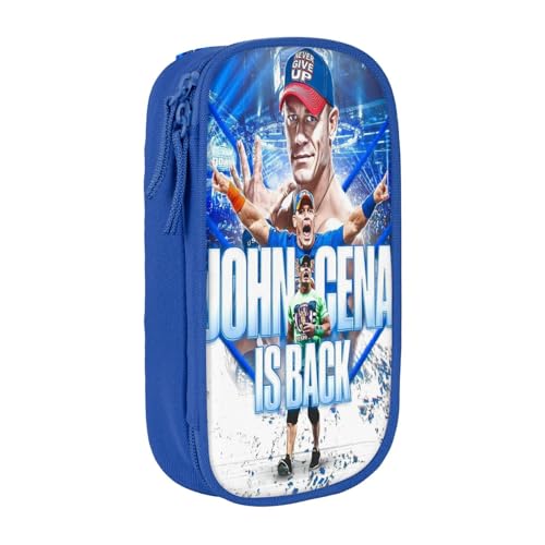 John Cena Federmäppchen mit großem Fassungsvermögen, Federmäppchen mit Reißverschluss, Schulbedarf, Federmäppchen für Mädchen, Jungen, Büro John Cena Federmäppchen mit großem Fassungsvermögen, Federmäppchen mit Reißverschluss, Schulbedarf, Federmäppchen für Mädchen, Jungen, Büro von bqabhu