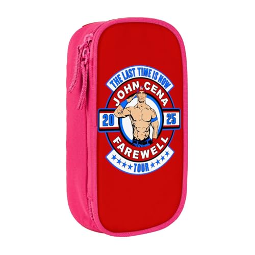 John Cena Federmäppchen mit großem Fassungsvermögen, Federmäppchen mit Reißverschluss, Schulbedarf, Federmäppchen für Mädchen, Jungen, Büro John Cena Federmäppchen mit großem Fassungsvermögen, Federmäppchen mit Reißverschluss, Schulbedarf, Federmäppchen für Mädchen, Jungen, Büro von bqabhu